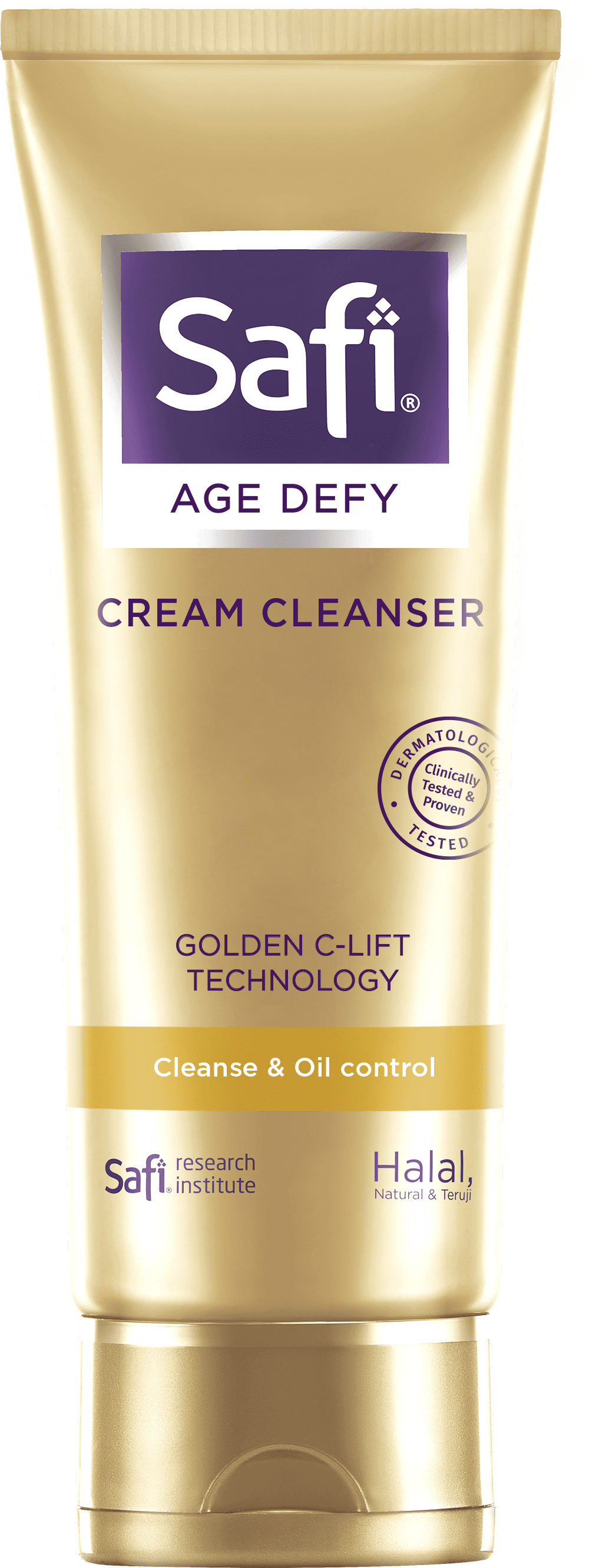 Skincare Halal Anti Aging Pembersih Wajah - Safi Age Defy Cream Cleanser 100 gr